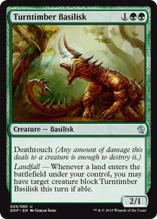 Turntimber Basilisk - Duel Decks: Zendikar vs. Eldrazi