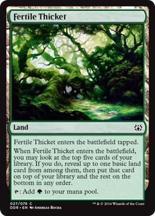 Fertile Thicket - Duel Decks: Nissa vs. Ob Nixilis