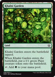 Khalni Garden - Duel Decks: Nissa vs. Ob Nixilis