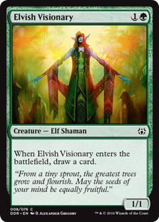 Elvish Visionary - Duel Decks: Nissa vs. Ob Nixilis