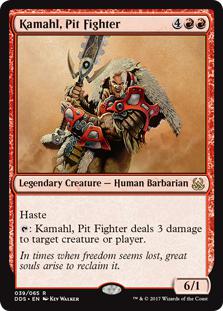 Kamahl, Pit Fighter - Duel Decks: Mind vs. Might