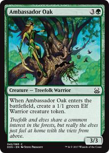 Ambassador Oak - Duel Decks: Mind vs. Might