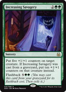 Increasing Savagery - Duel Decks: Mind vs. Might