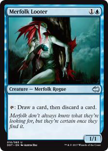 Merfolk Looter - Duel Decks: Merfolk vs. Goblins