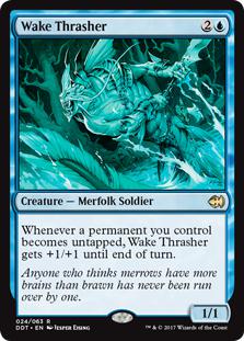 Wake Thrasher - Duel Decks: Merfolk vs. Goblins