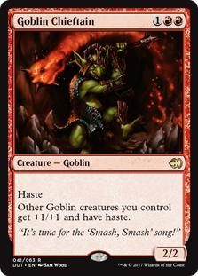 Goblin Chieftain - Duel Decks: Merfolk vs. Goblins