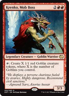 Krenko, Mob Boss - Duel Decks: Merfolk vs. Goblins