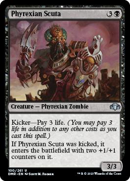 Phyrexian Scuta - Dominaria Remastered