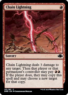 Chain Lightning - Dominaria Remastered