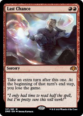 Last Chance - Dominaria Remastered