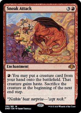 Sneak Attack - Dominaria Remastered