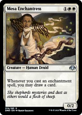 Mesa Enchantress - Dominaria Remastered