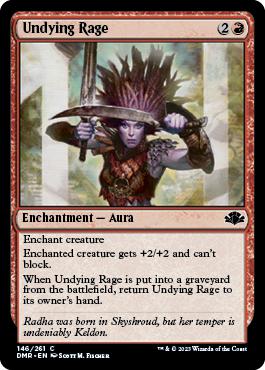 Undying Rage - Dominaria Remastered