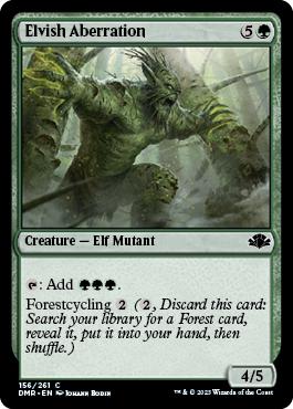 Elvish Aberration - Dominaria Remastered