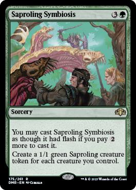 Saproling Symbiosis - Dominaria Remastered