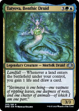 Tatyova, Benthic Druid - Dominaria Remastered