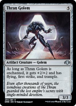 Thran Golem - Dominaria Remastered