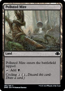 Polluted Mire - Dominaria Remastered