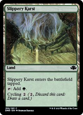 Slippery Karst - Dominaria Remastered