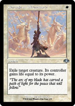 Swords to Plowshares - Dominaria Remastered