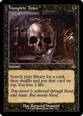 Vampiric Tutor - Dominaria Remastered