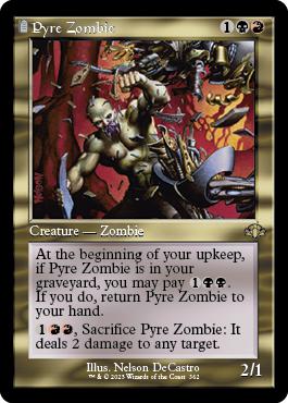 Pyre Zombie - Dominaria Remastered