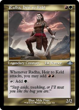 Radha, Heir to Keld - Dominaria Remastered