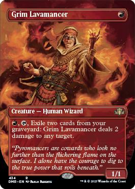 Grim Lavamancer - Dominaria Remastered