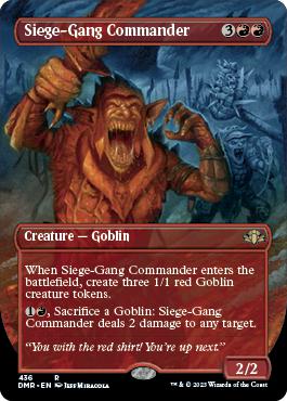 Siege-Gang Commander - Dominaria Remastered