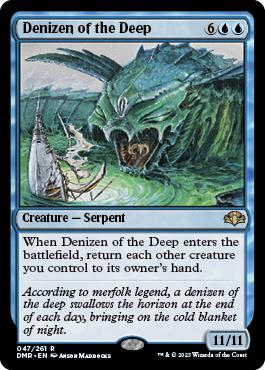 Denizen of the Deep - Dominaria Remastered