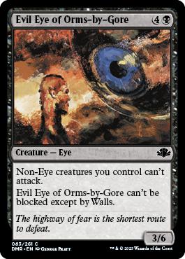 Evil Eye of Orms-by-Gore - Dominaria Remastered