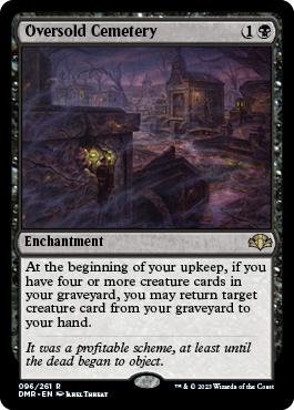 Oversold Cemetery - Dominaria Remastered