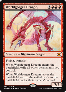 Worldgorger Dragon - Eternal Masters