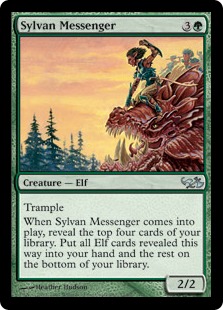 Sylvan Messenger - Duel Decks: Elves vs. Goblins