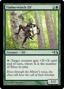 Timberwatch Elf - Duel Decks: Elves vs. Goblins