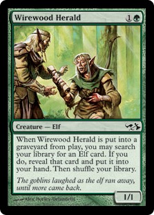 Wirewood Herald - Duel Decks: Elves vs. Goblins