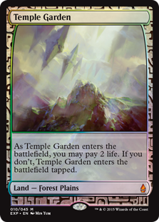 Temple Garden - Zendikar Expeditions