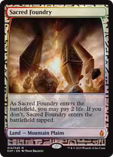 Sacred Foundry - Zendikar Expeditions