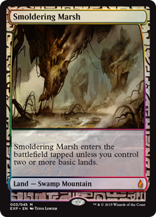 Smoldering Marsh - Zendikar Expeditions