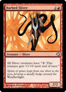 Barbed Sliver - Premium Deck Series: Slivers
