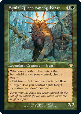 Ayula, Queen Among Bears - Modern Horizons 1 Timeshifts