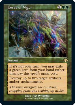 Force of Vigor - Modern Horizons 1 Timeshifts