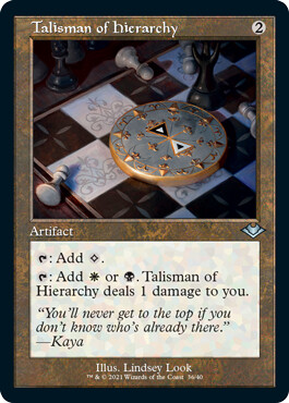 Talisman of Hierarchy - Modern Horizons 1 Timeshifts