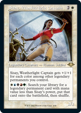 Sisay, Weatherlight Captain - Modern Horizons 1 Timeshifts