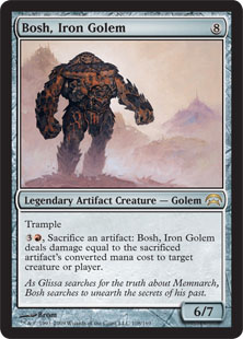 Bosh, Iron Golem - Planechase