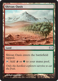 Shivan Oasis - Planechase