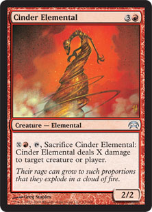 Cinder Elemental - Planechase