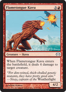 Flametongue Kavu - Planechase