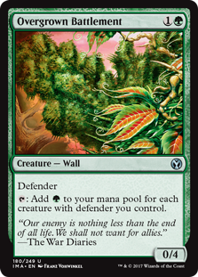 Overgrown Battlement - Iconic Masters