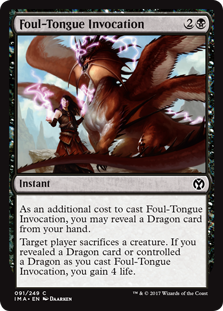 Foul-Tongue Invocation - Iconic Masters